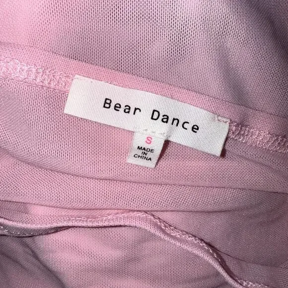 Pink Mesh Ruffled Top - Picture 5 of 5